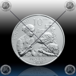 10 EVRO SAN MARINO 2020 "PRO I.S.S" UNC